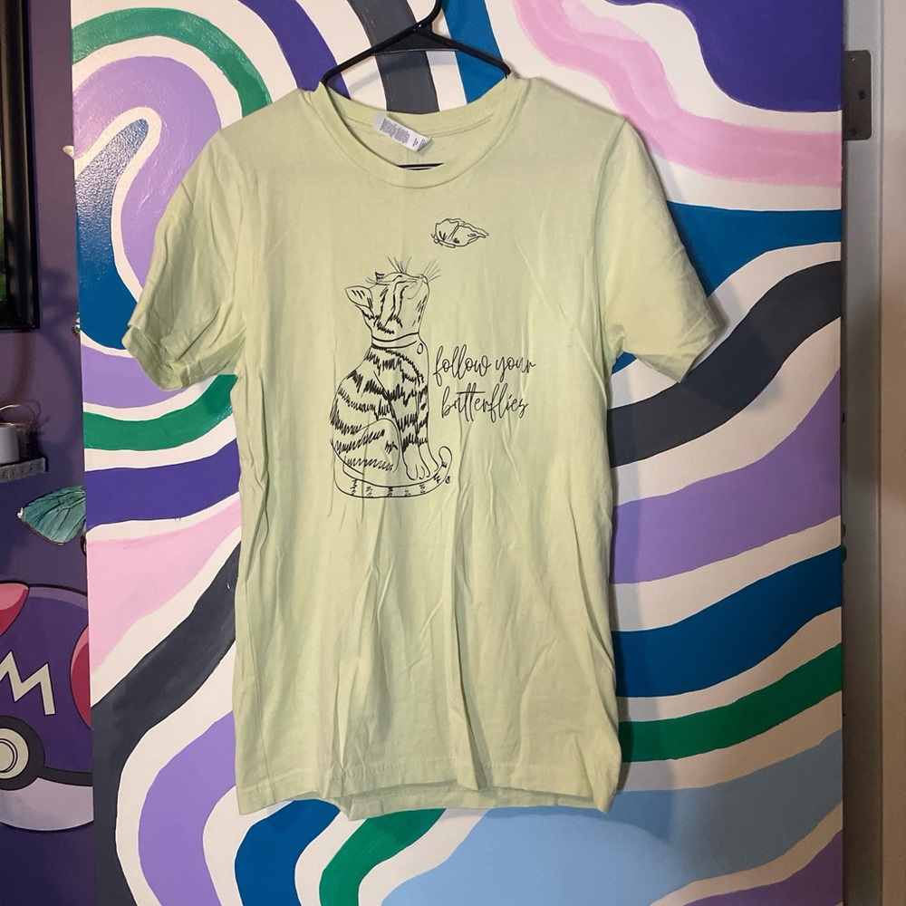 Cats & Butterflies Tee